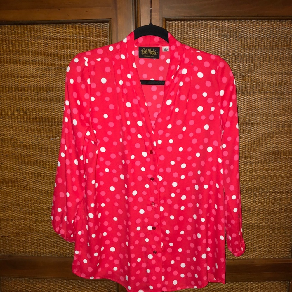 Bob Mackie Wearable Art Blouse - image 1